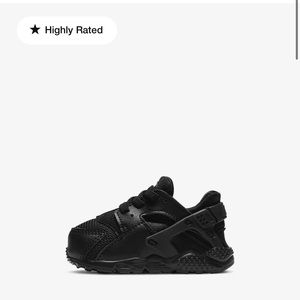 Black Nike Huaraches size 6